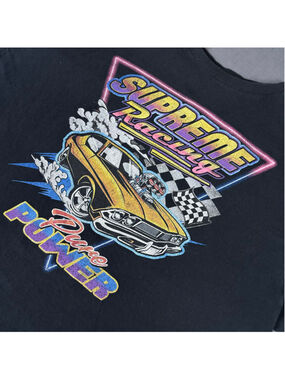 DOM Supreme Racing Pure Power Muscle Car Tee 2XL Black